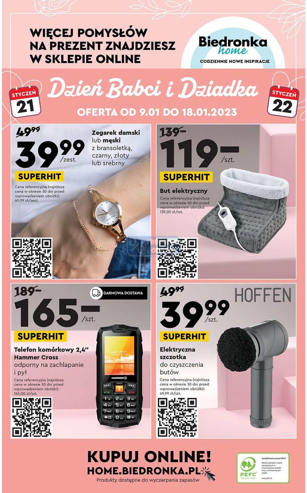 Gazetka promocyjna Biedronka do 21/01/2023 str.32