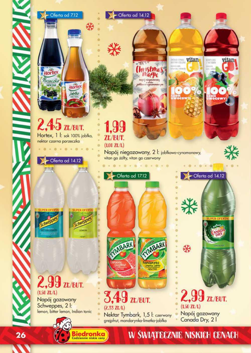 Gazetka promocyjna Biedronka do 27/12/2015 str.26