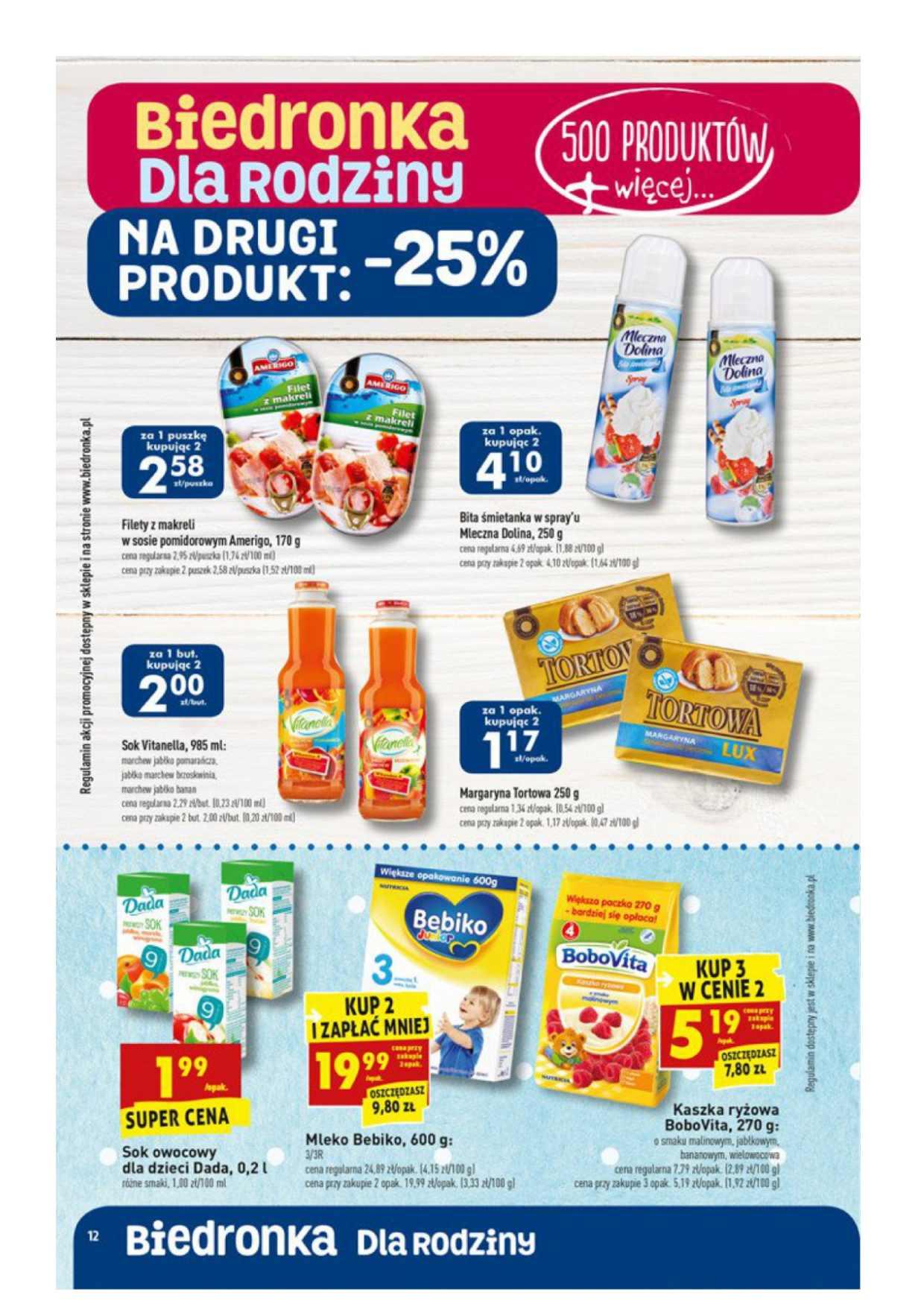 Gazetka promocyjna Biedronka do 03/08/2016 str.12