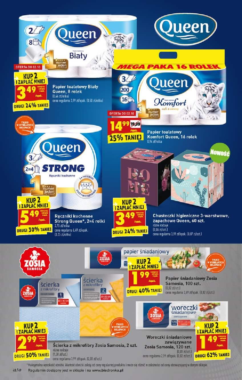 Gazetka promocyjna Biedronka do 05/10/2019 str.48
