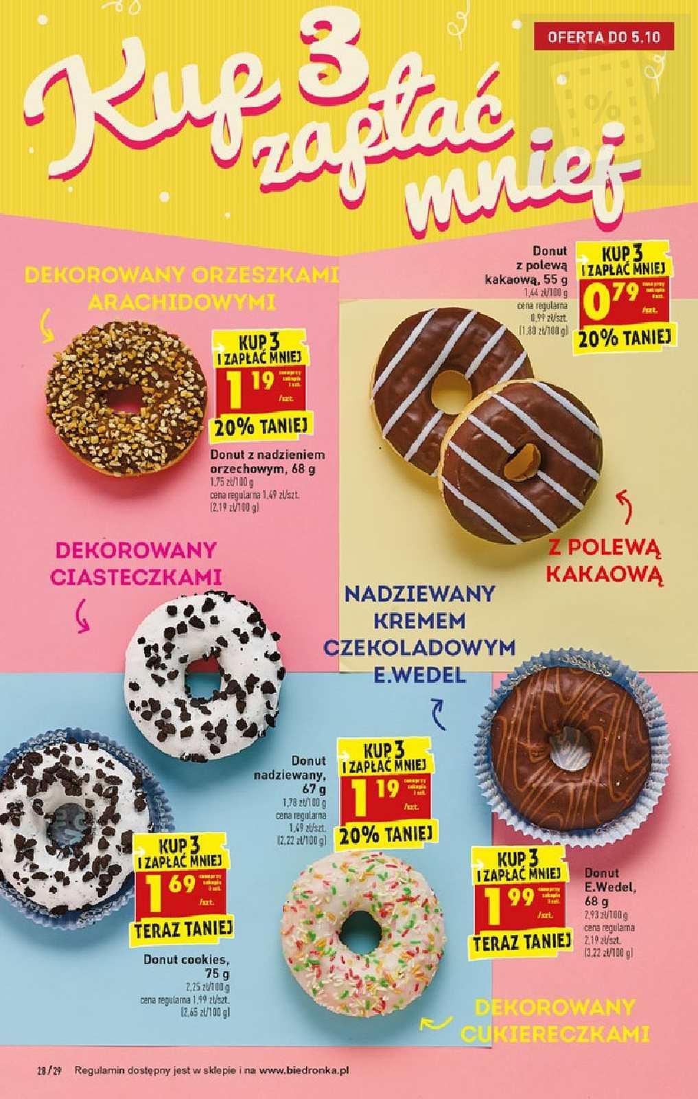 Gazetka promocyjna Biedronka do 09/10/2019 str.28