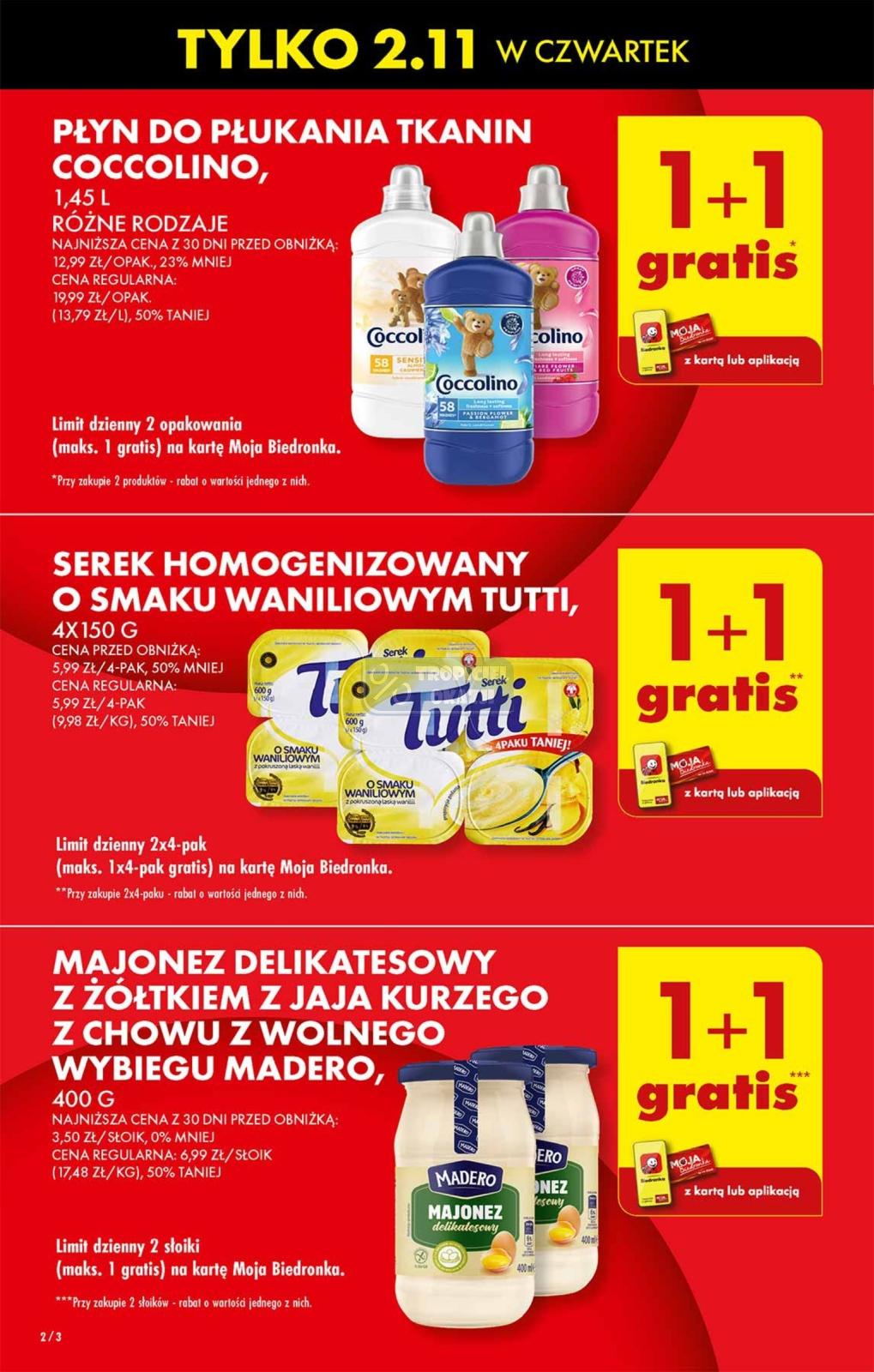 Gazetka promocyjna Biedronka do 08/11/2023 str.1