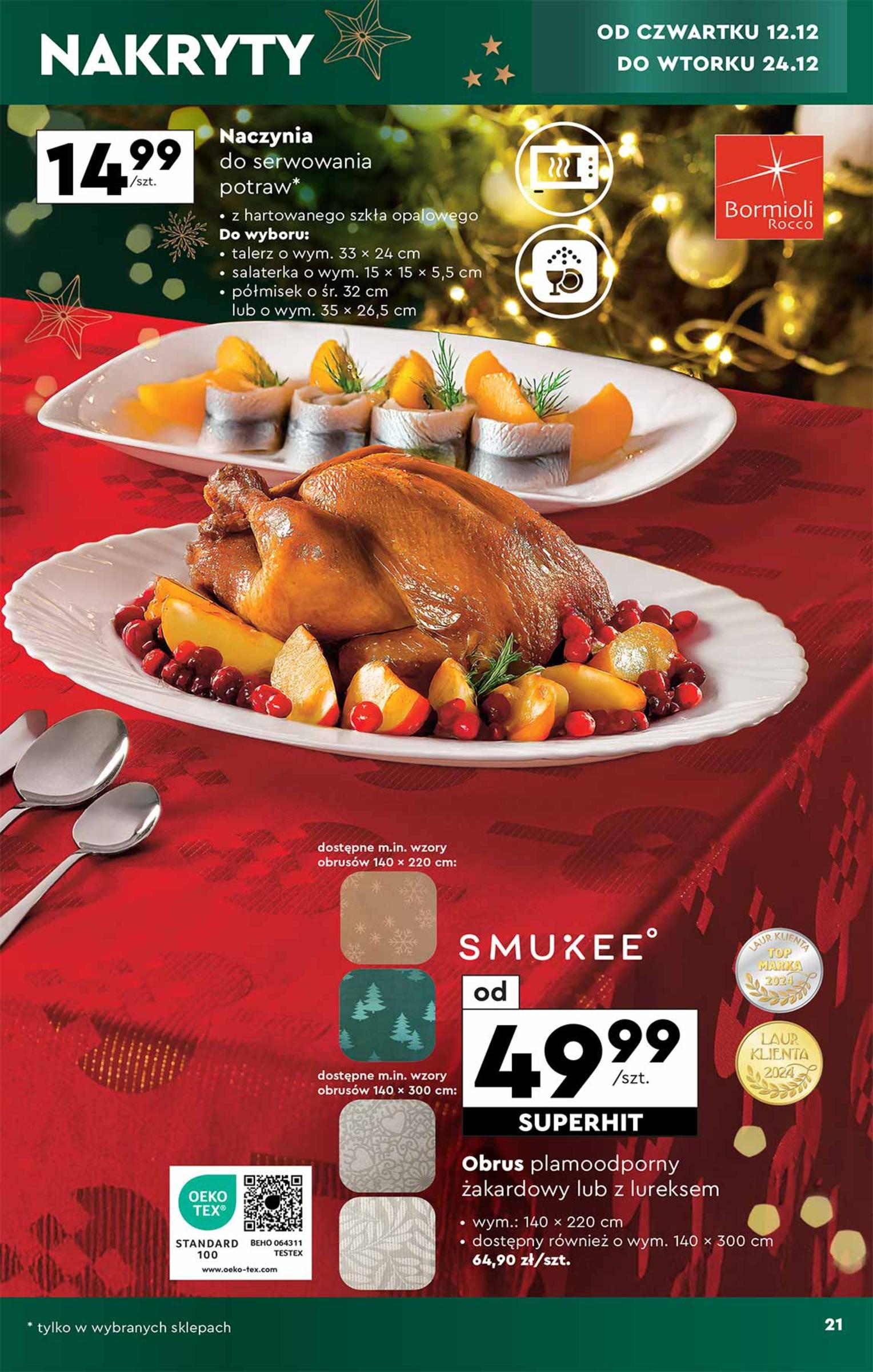 Gazetka promocyjna Biedronka do 22/12/2024 str.21