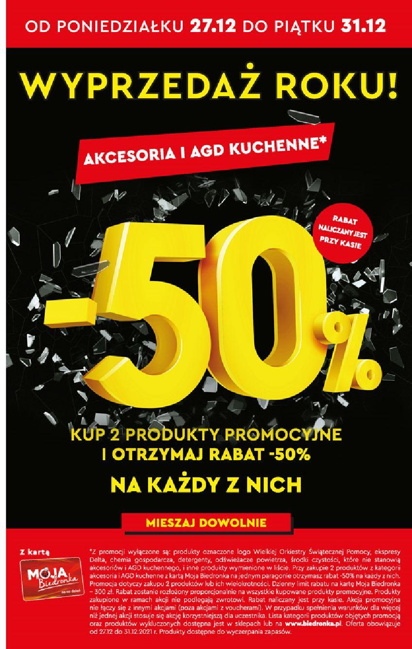Gazetka promocyjna Biedronka do 31/12/2021 str.63
