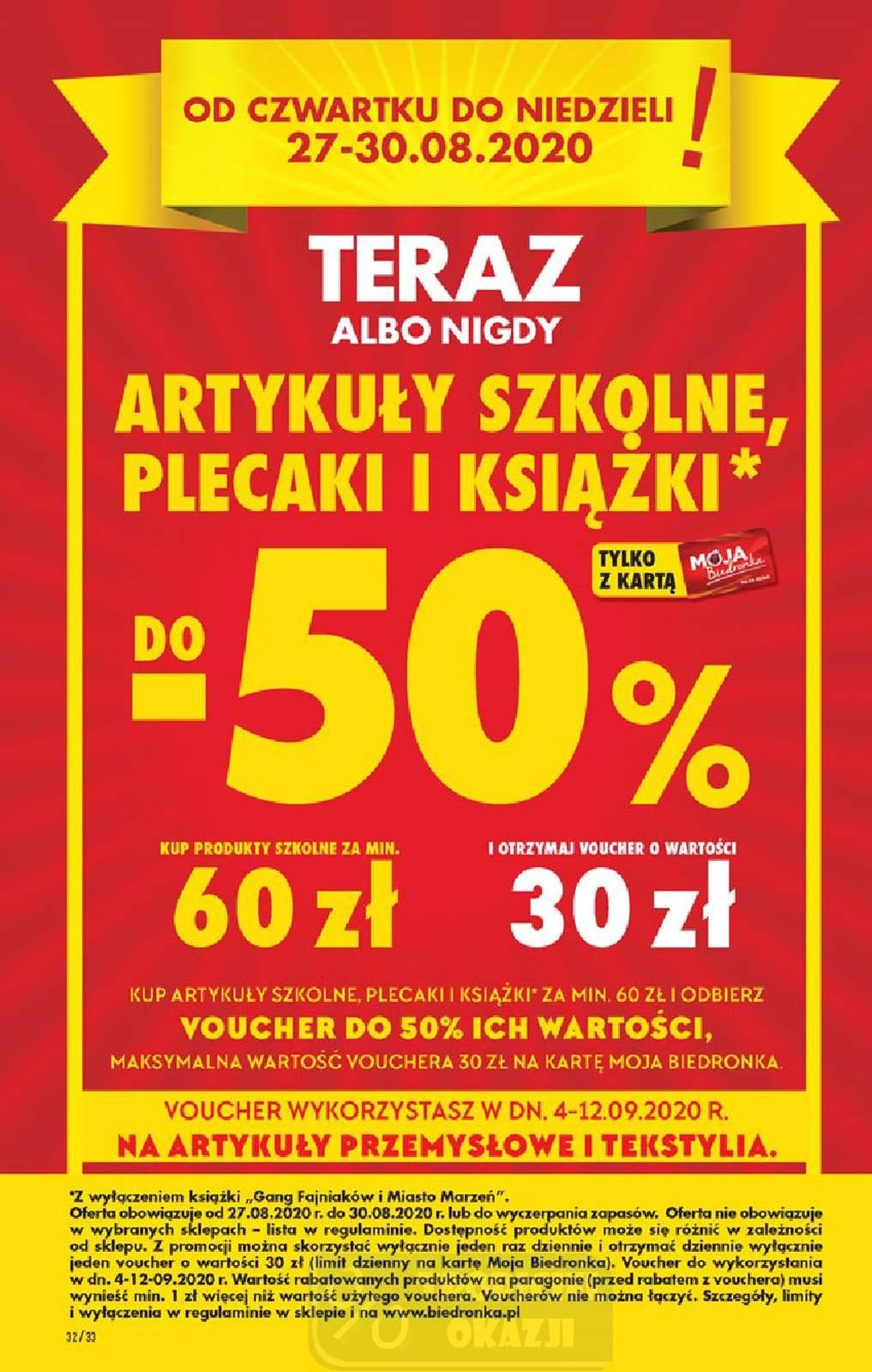 Gazetka promocyjna Biedronka do 02/09/2020 str.32