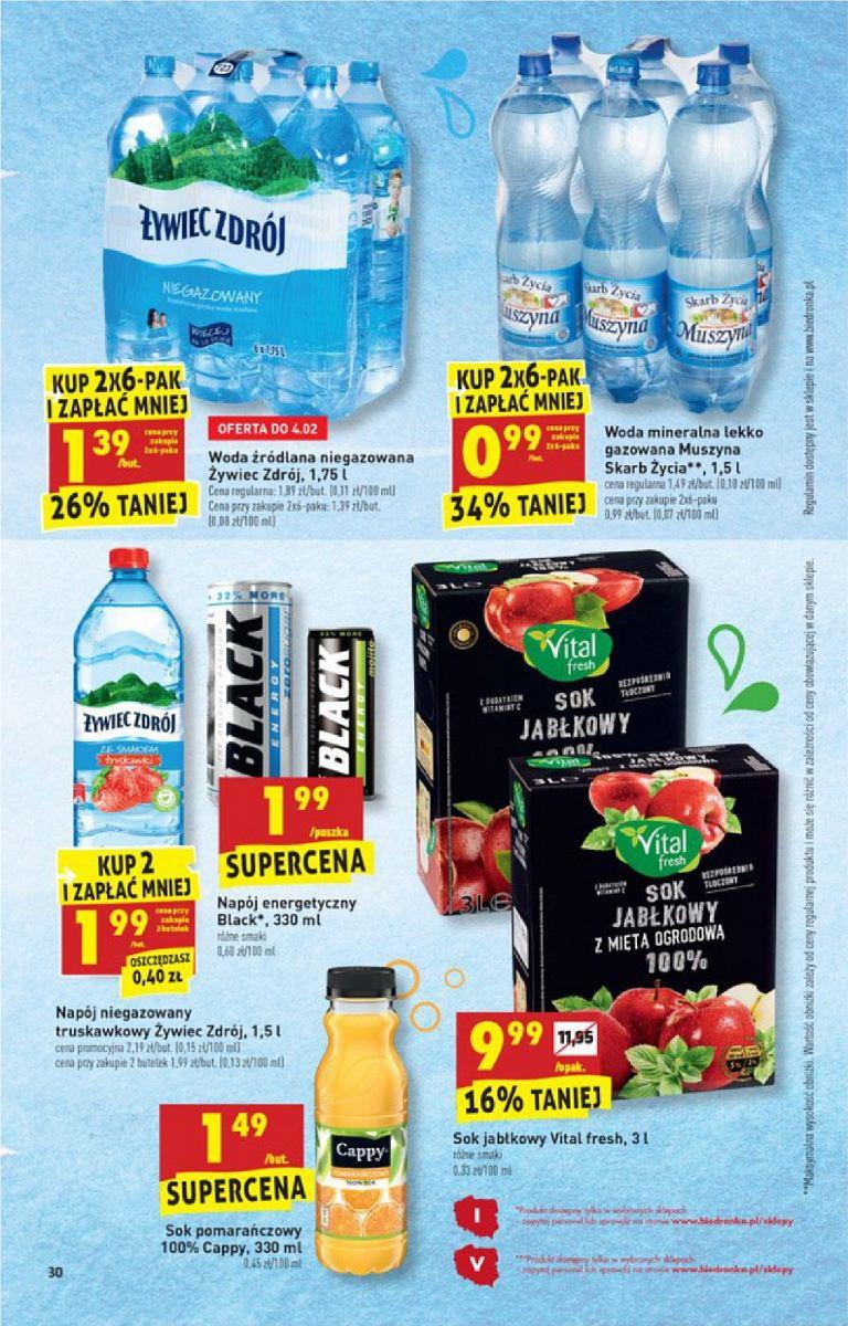 Gazetka promocyjna Biedronka do 07/02/2018 str.30