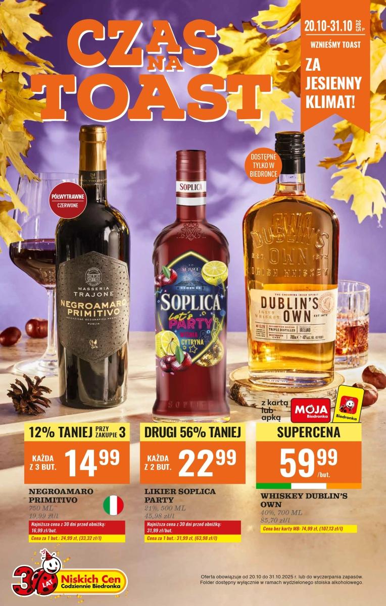 Gazetka promocyjna Biedronka do 31/10/2025 str.1