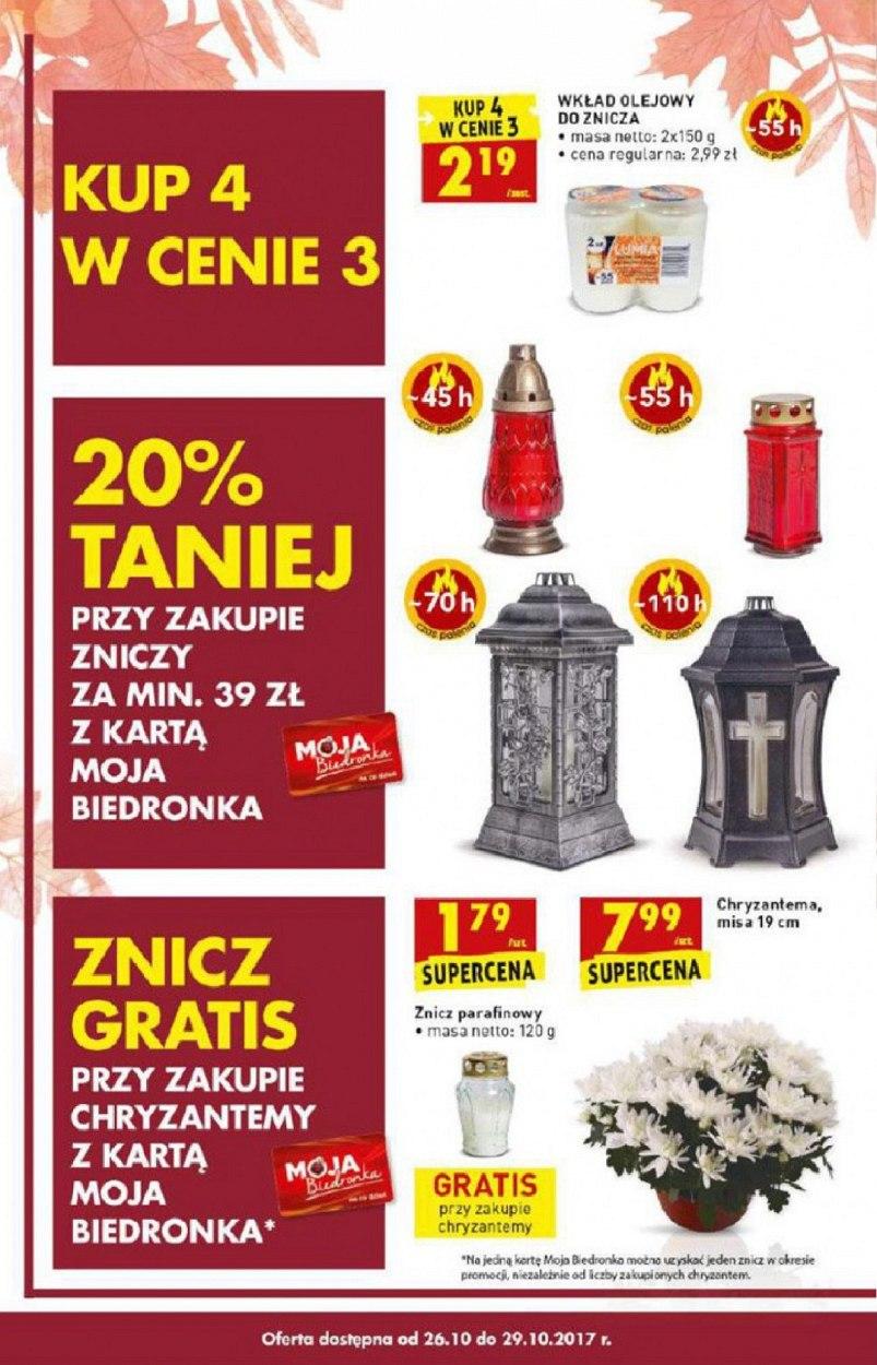 Gazetka promocyjna Biedronka do 31/10/2017 str.3