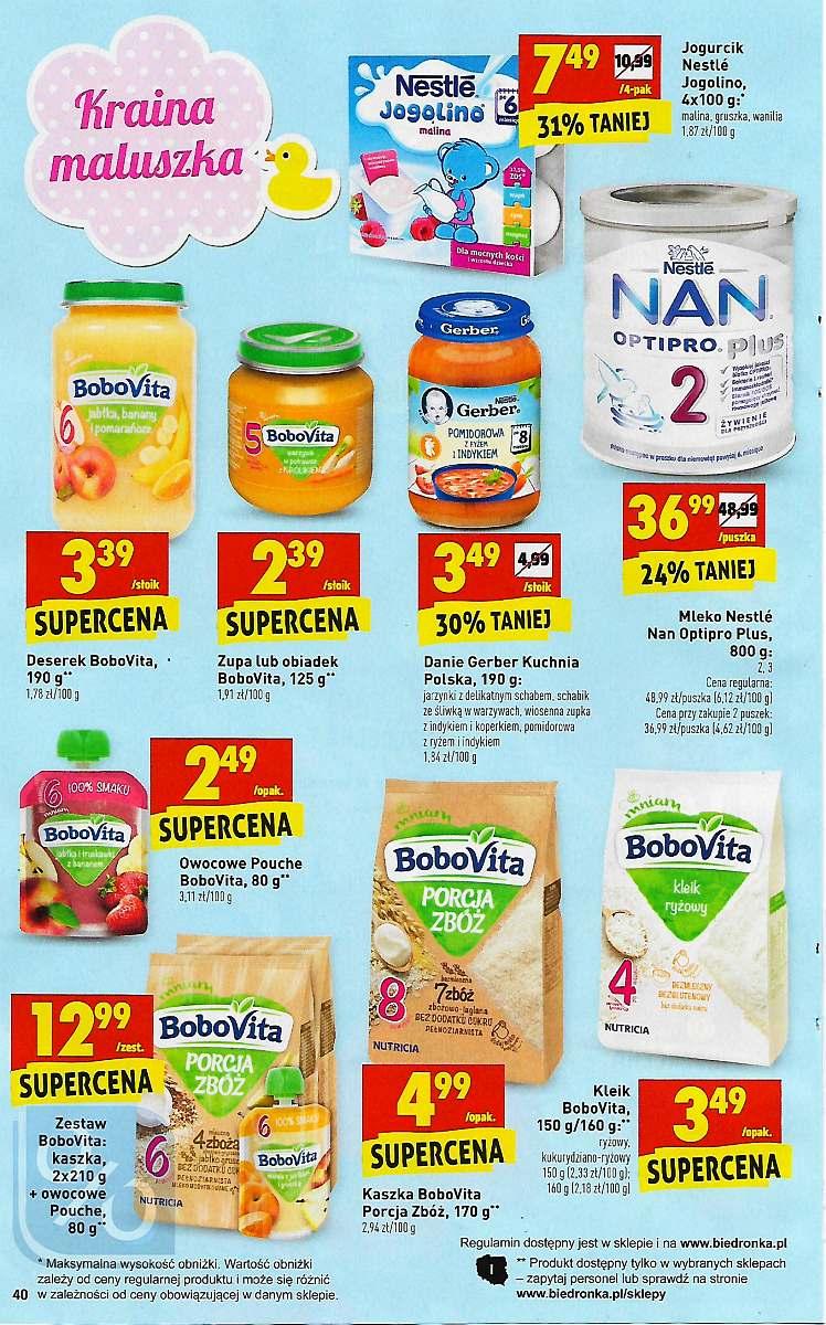 Gazetka promocyjna Biedronka do 04/03/2018 str.40