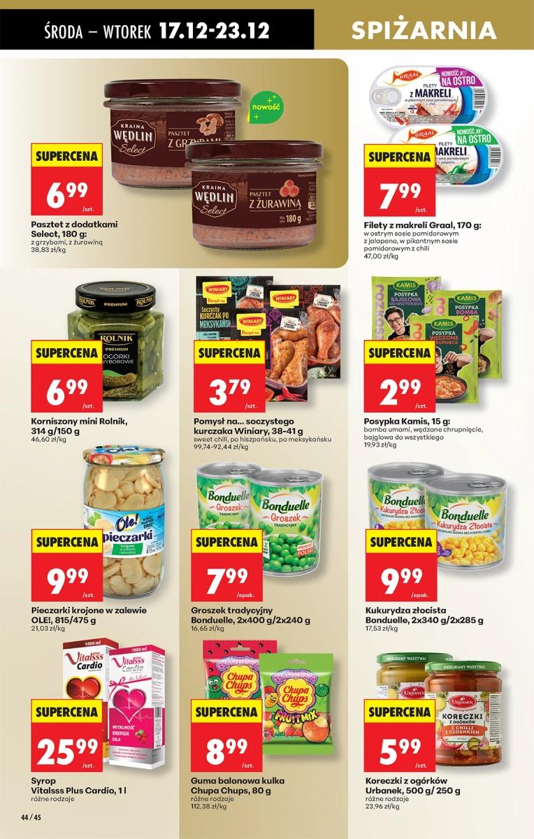 Gazetka promocyjna Biedronka do 23/12/2025 str.44