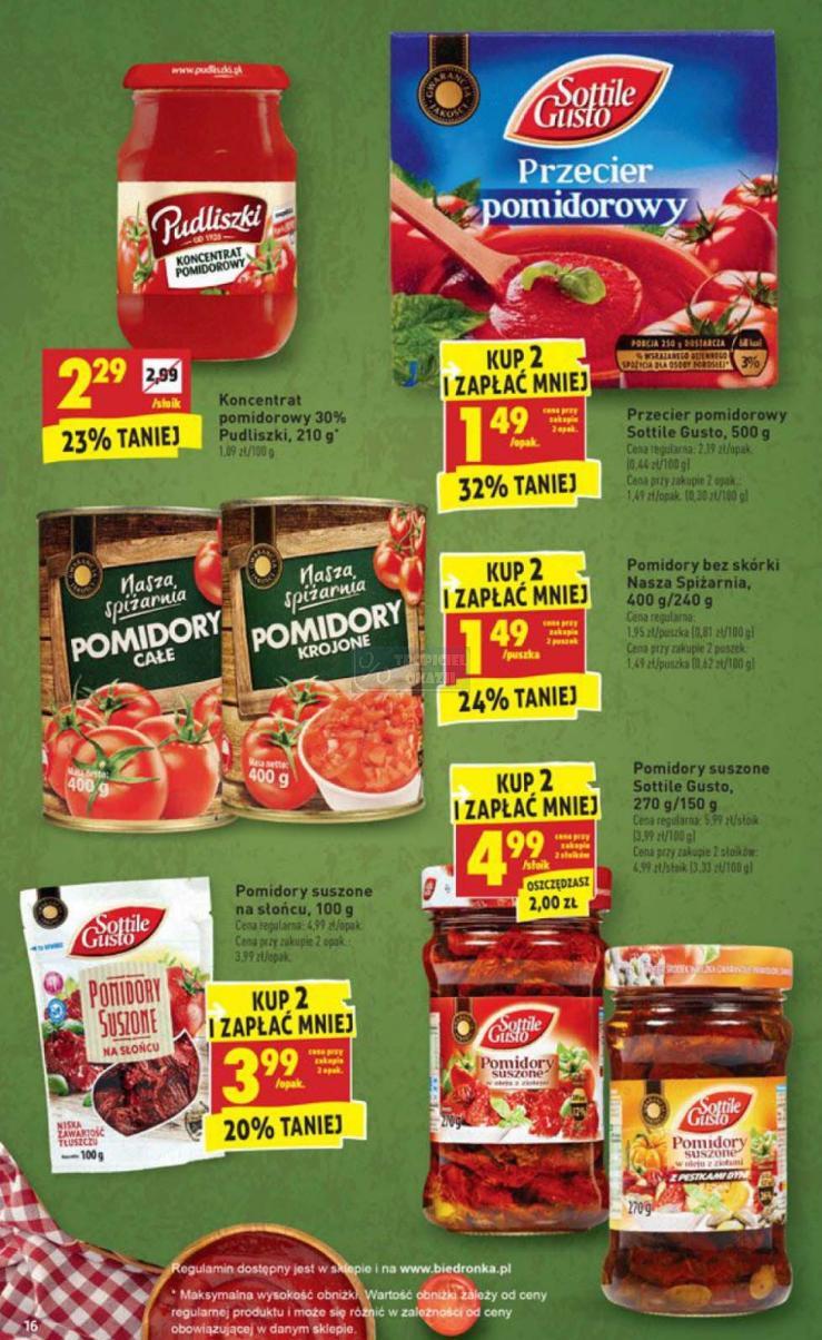 Gazetka promocyjna Biedronka do 21/04/2018 str.16