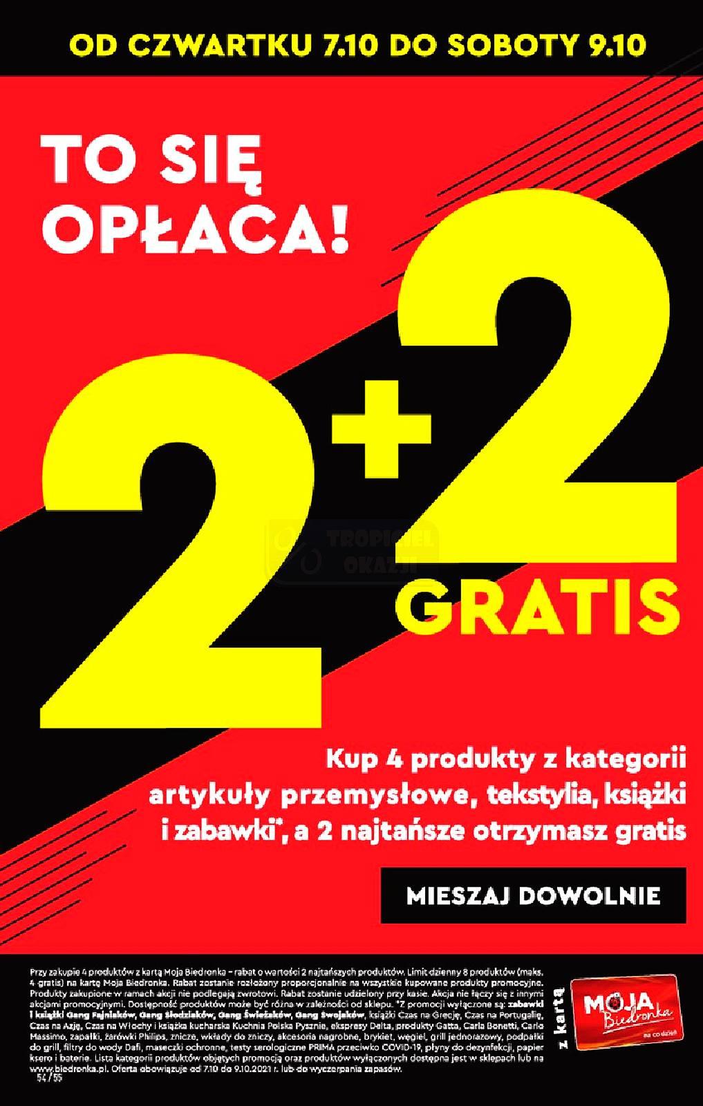 Gazetka promocyjna Biedronka do 13/10/2021 str.54
