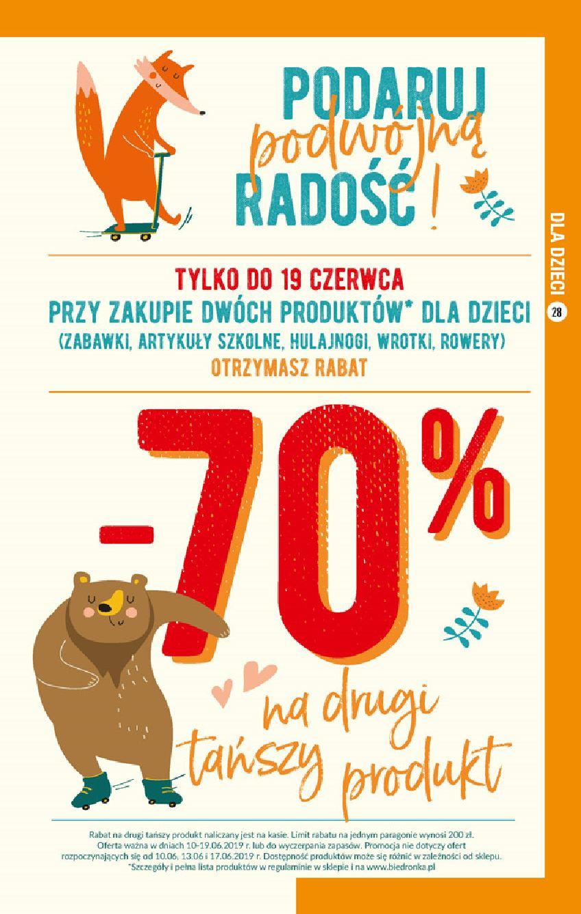 Gazetka promocyjna Biedronka do 03/07/2019 str.28