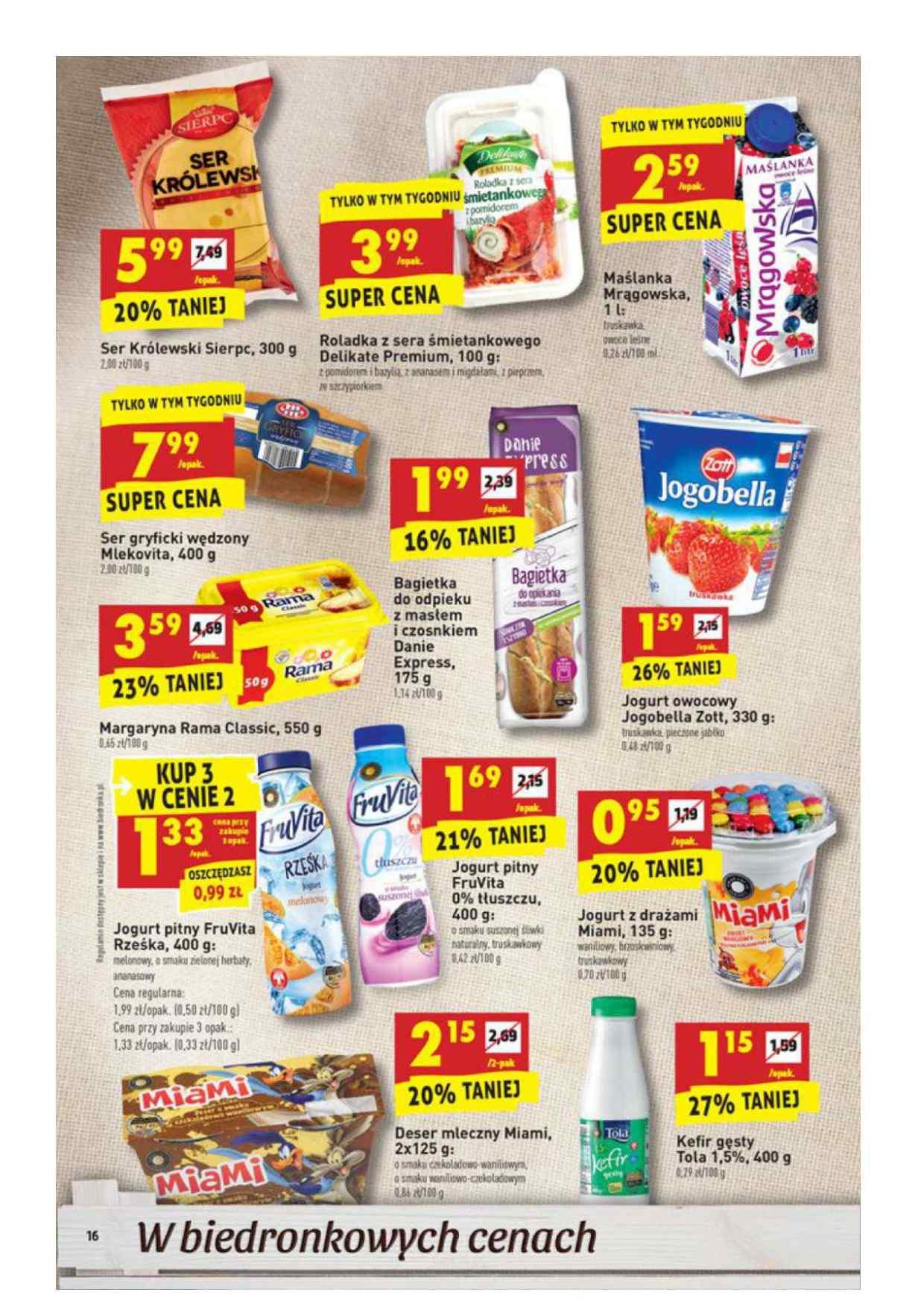 Gazetka promocyjna Biedronka do 29/06/2016 str.16