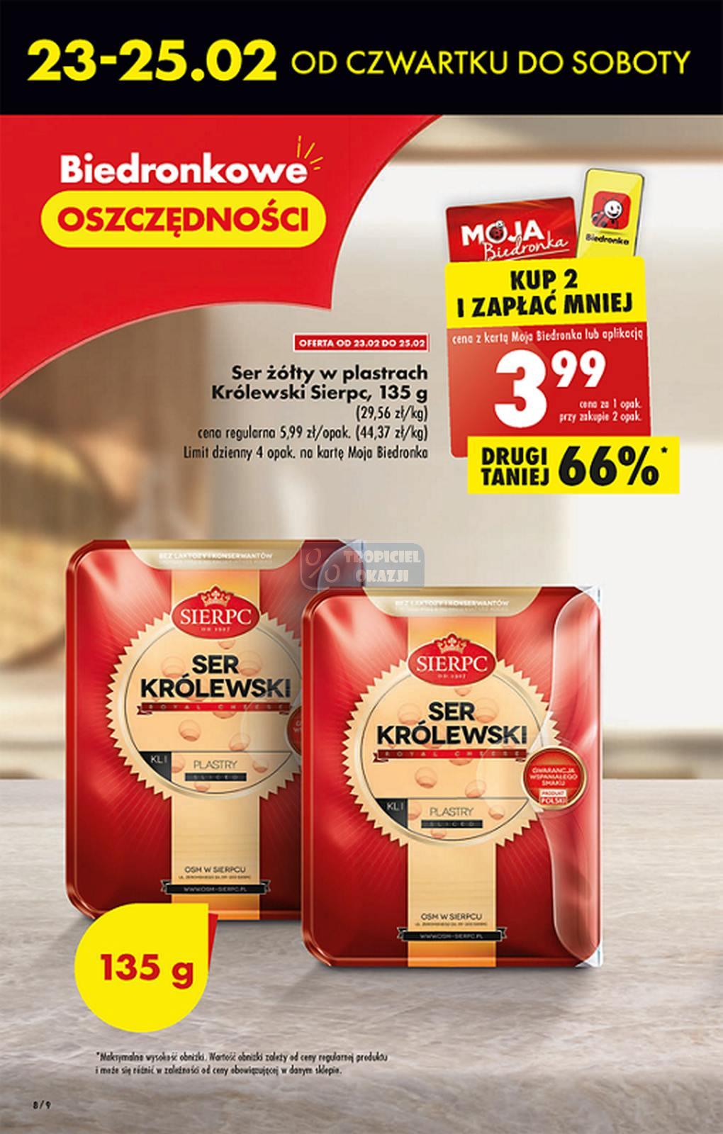 Gazetka promocyjna Biedronka do 01/03/2023 str.8