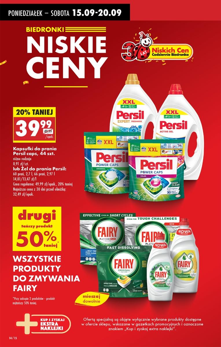 Gazetka promocyjna Biedronka do 20/09/2025 str.14