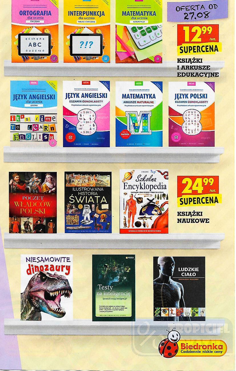 Gazetka promocyjna Biedronka do 08/09/2018 str.31