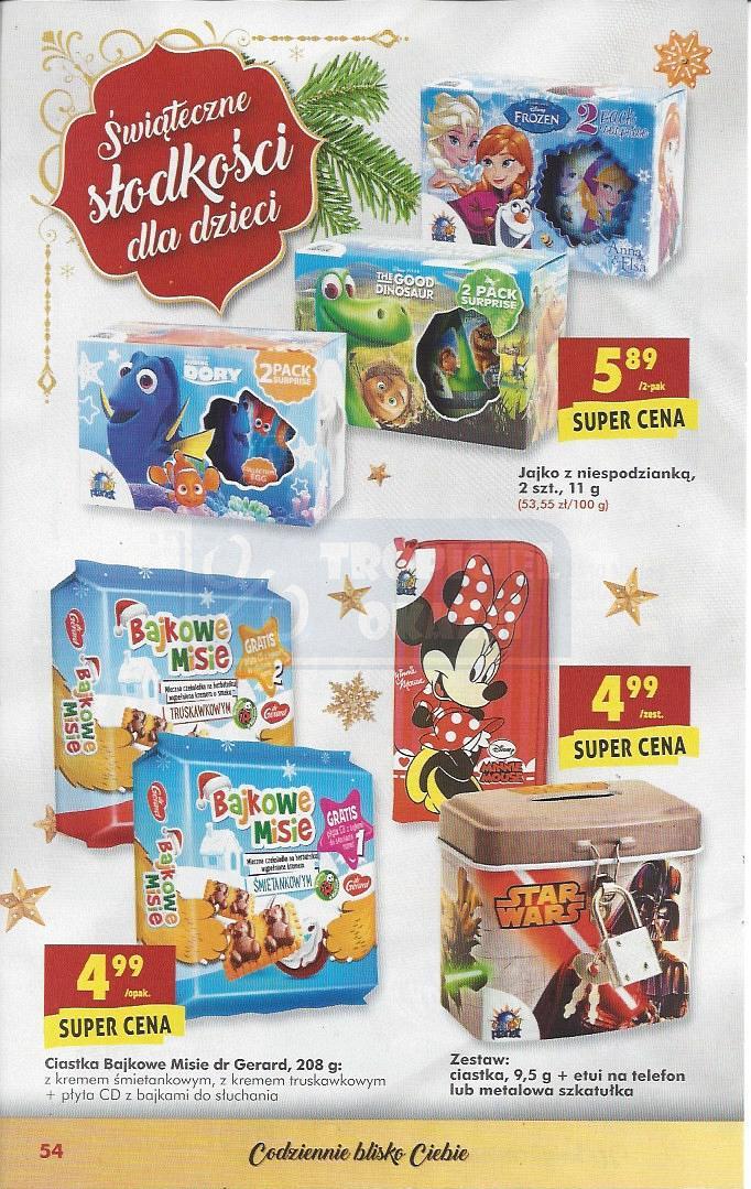 Gazetka promocyjna Biedronka do 30/11/2016 str.54