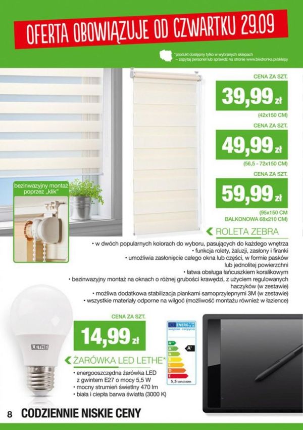 Gazetka promocyjna Biedronka do 12/10/2016 str.8