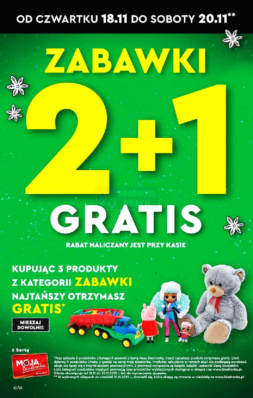 Gazetka promocyjna Biedronka do 24/11/2021 str.62