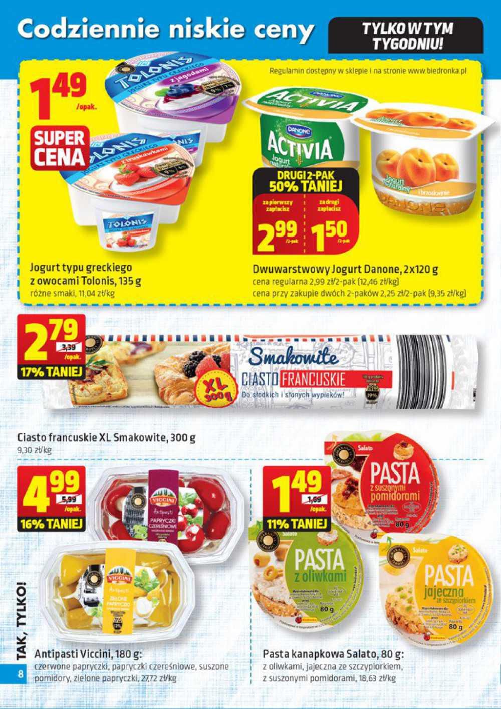 Gazetka promocyjna Biedronka do 17/02/2016 str.8