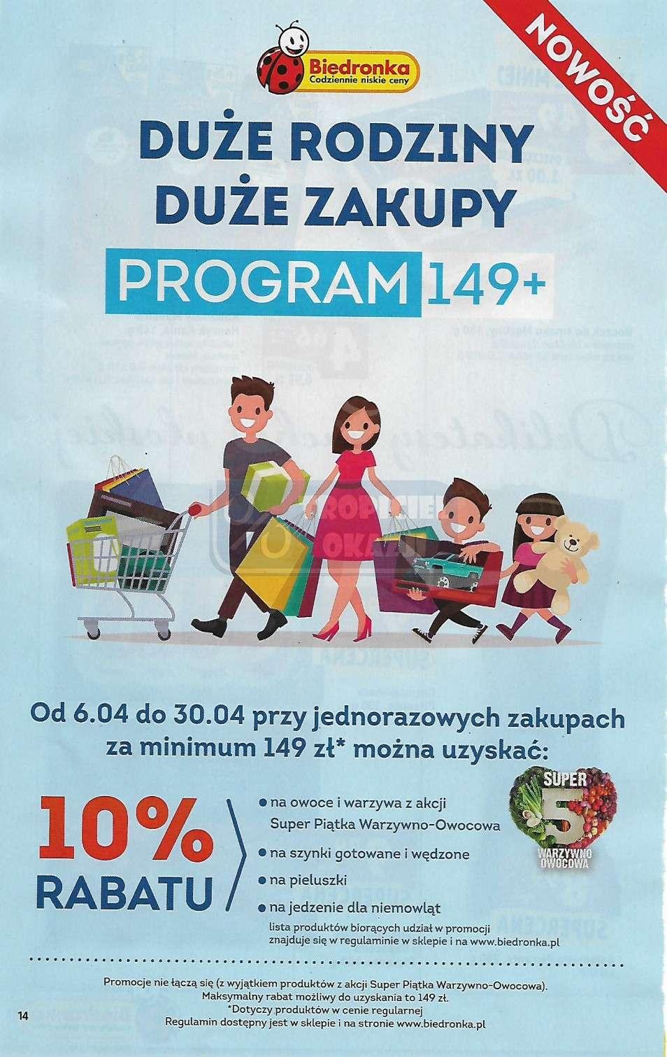Gazetka promocyjna Biedronka do 26/04/2017 str.14