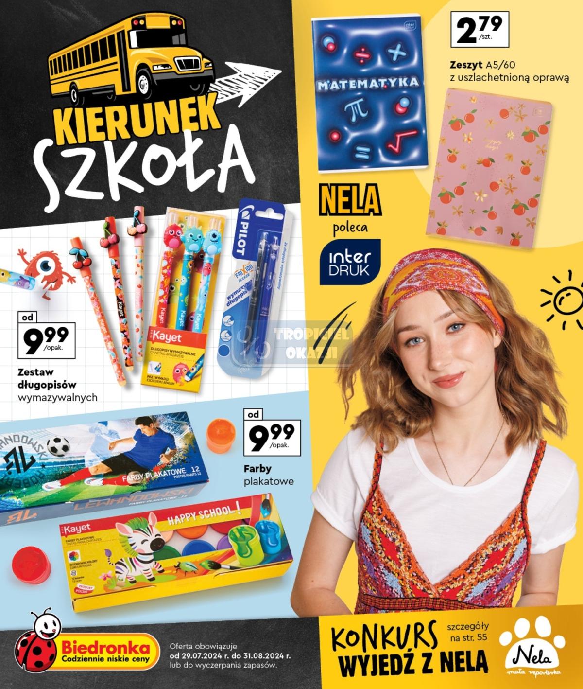 Gazetka promocyjna Biedronka do 31/08/2024 str.1