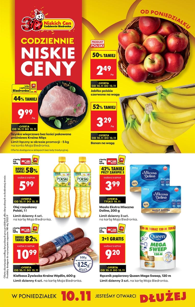 Gazetka promocyjna Biedronka do 15/11/2025 str.1