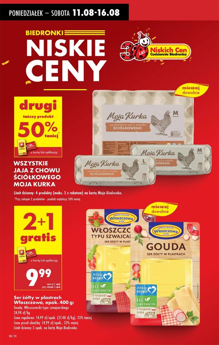 Gazetka promocyjna Biedronka do 16/08/2025 str.10