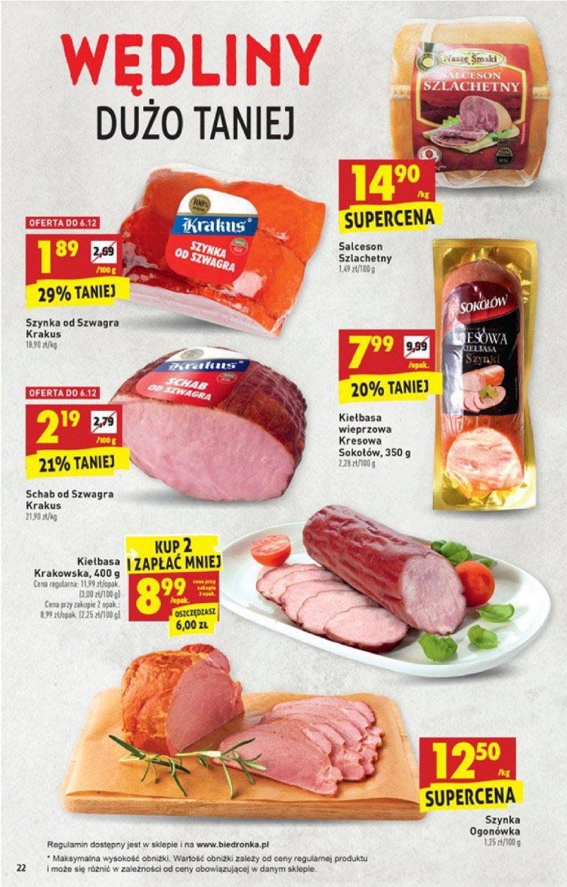 Gazetka promocyjna Biedronka do 10/12/2017 str.22