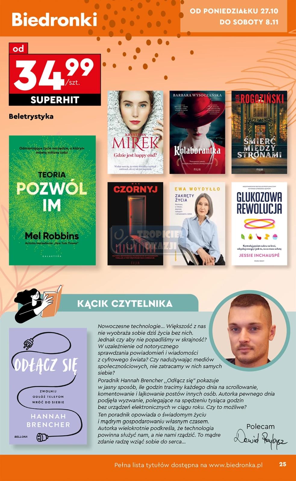Gazetka promocyjna Biedronka do 08/11/2025 str.25