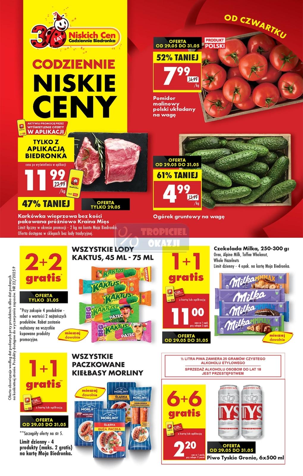Gazetka promocyjna Biedronka do 04/06/2025 str.1