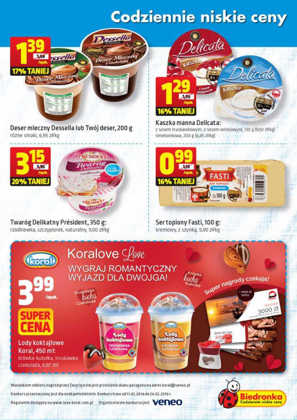 Gazetka promocyjna Biedronka do 17/02/2016 str.9