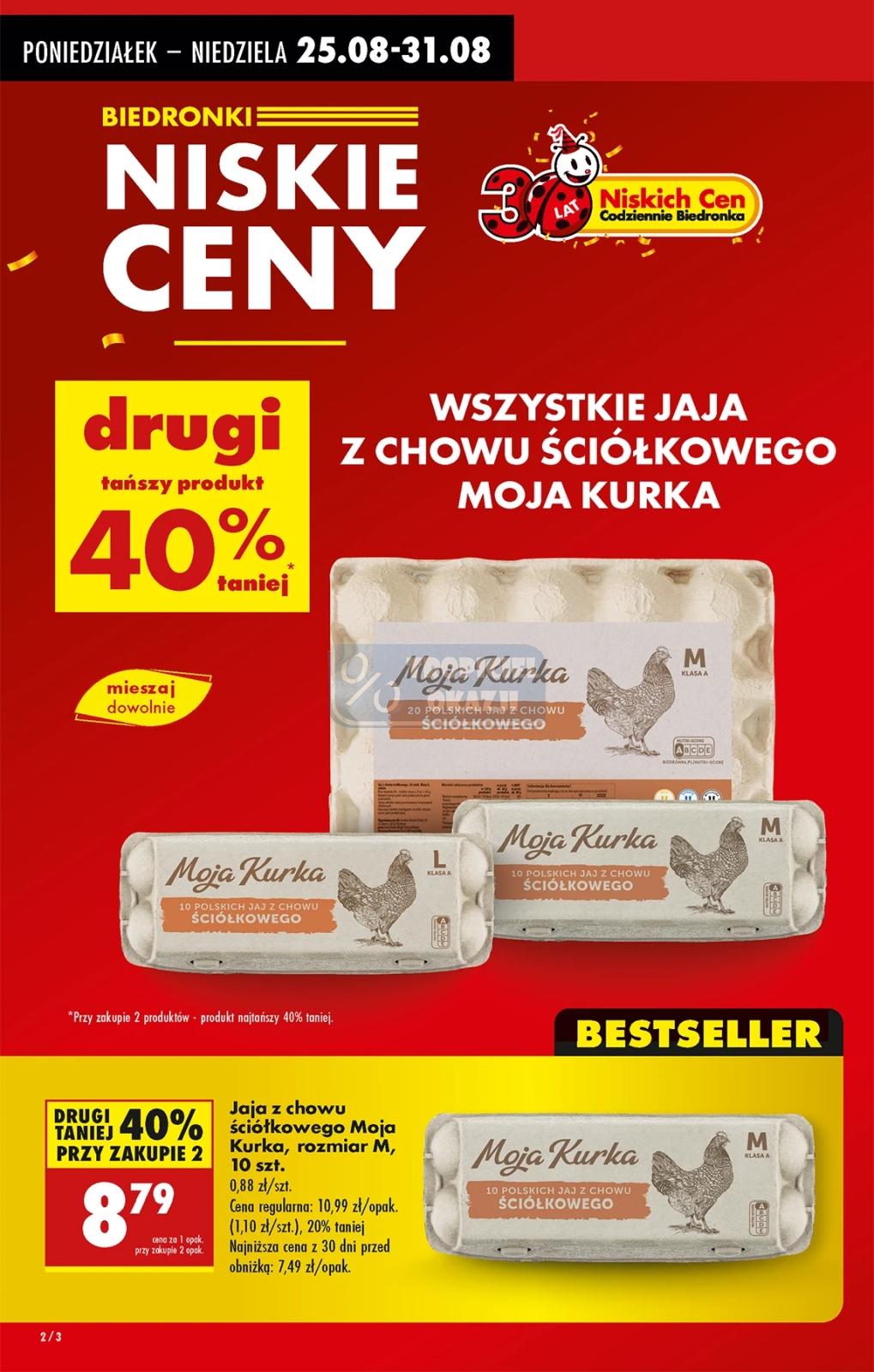 Gazetka promocyjna Biedronka do 31/08/2025 str.2