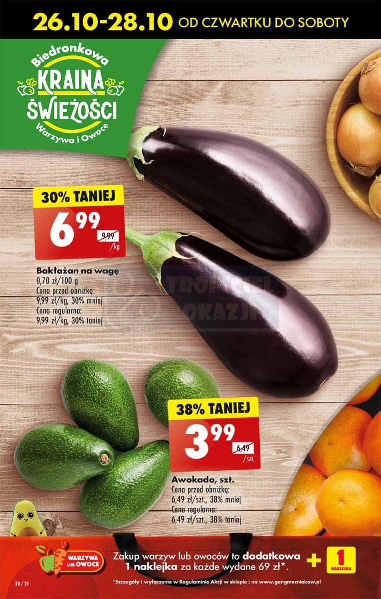 Gazetka promocyjna Biedronka do 31/10/2023 str.20
