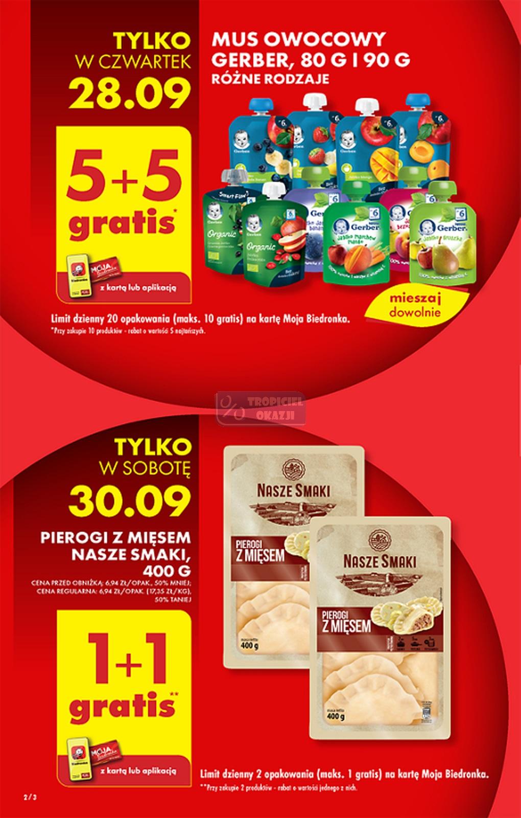 Gazetka promocyjna Biedronka do 04/10/2023 str.2