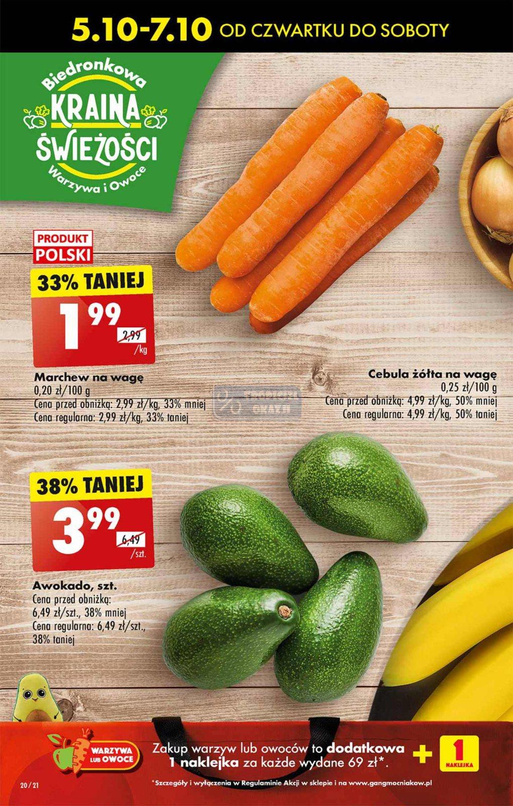 Gazetka promocyjna Biedronka do 11/10/2023 str.20