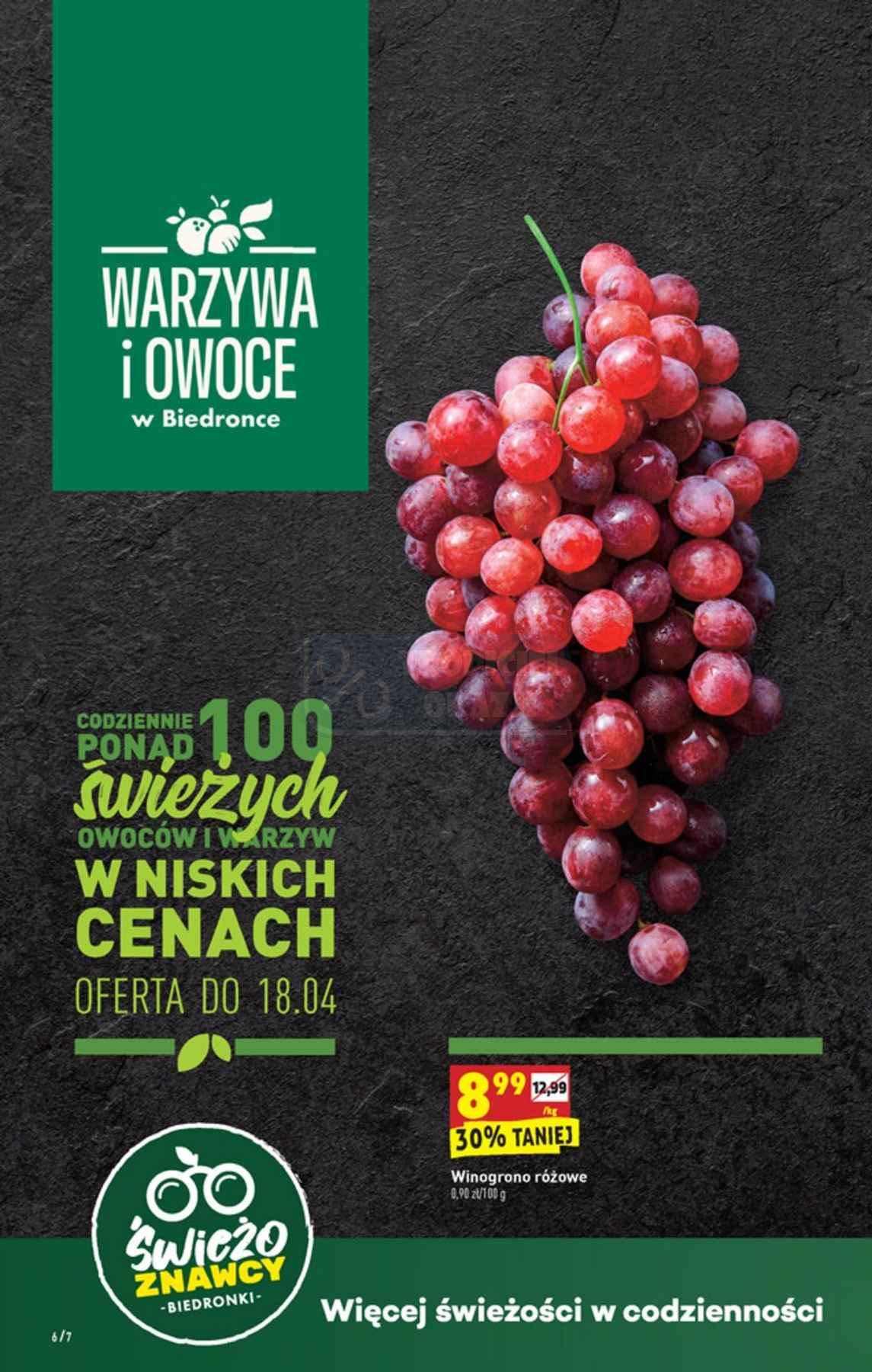 Gazetka promocyjna Biedronka do 22/04/2020 str.6