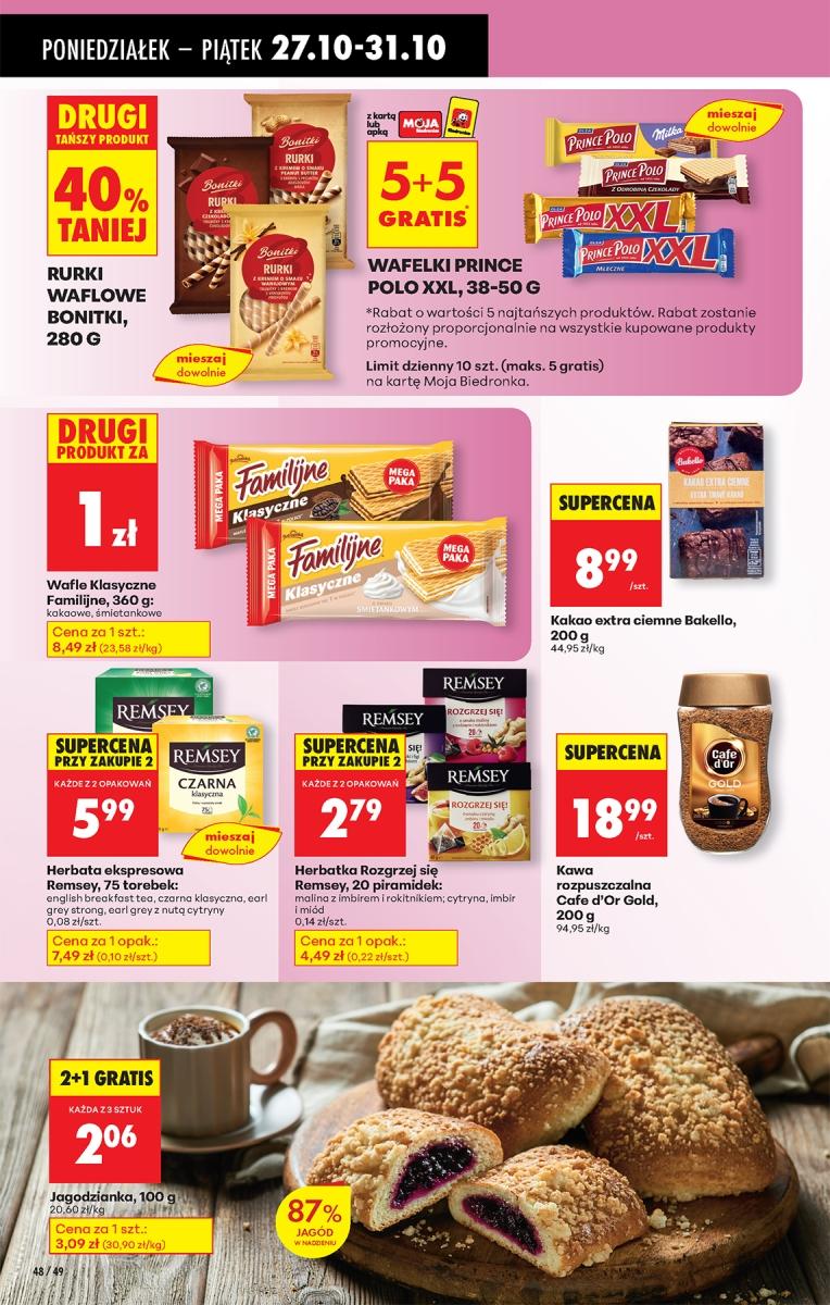 Gazetka promocyjna Biedronka do 31/10/2025 str.48