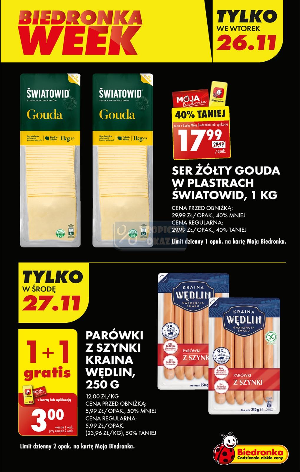 Gazetka promocyjna Biedronka do 30/11/2024 str.3