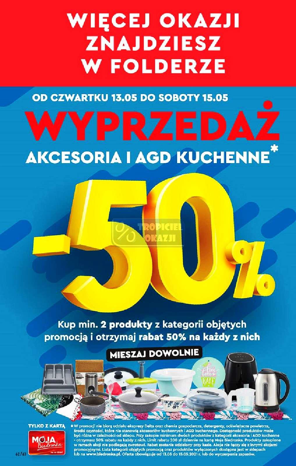 Gazetka promocyjna Biedronka do 19/05/2021 str.62