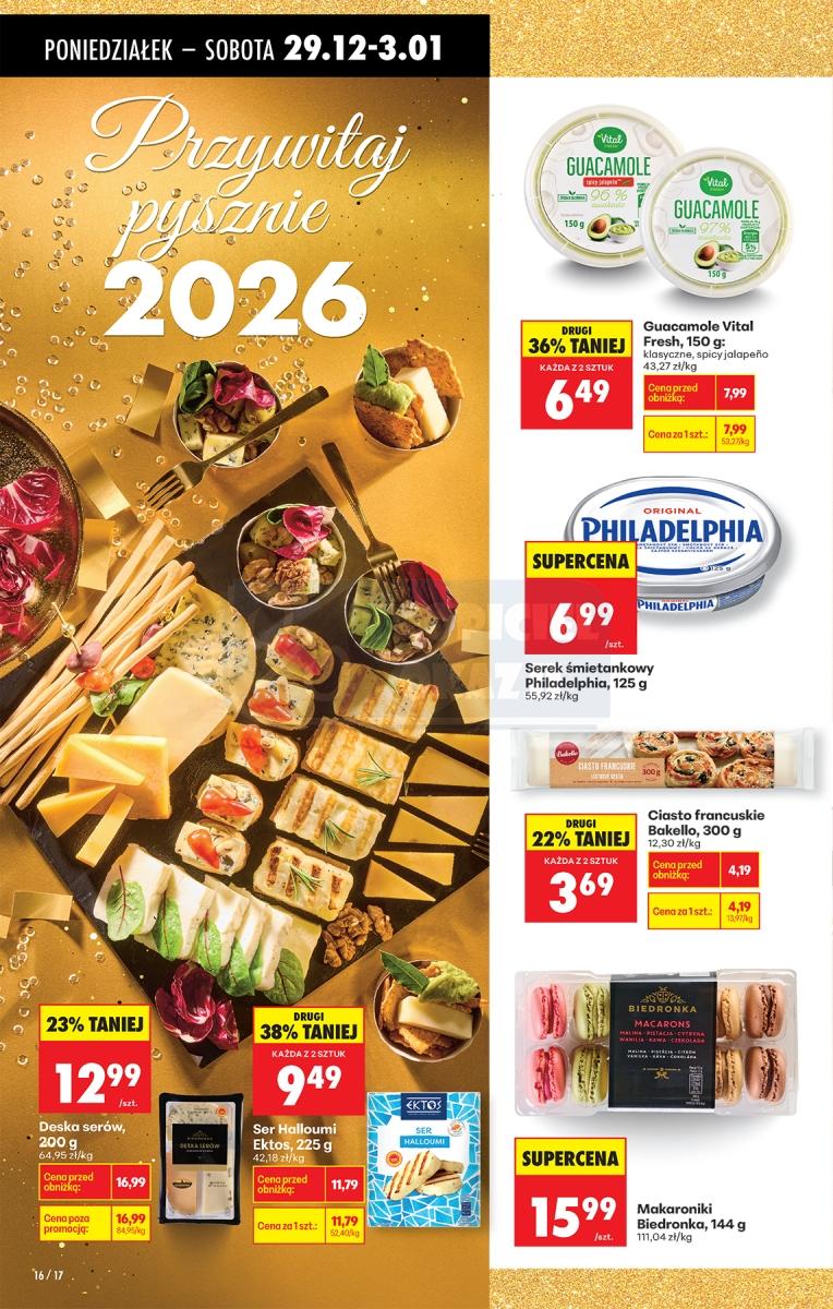 Gazetka promocyjna Biedronka do 03/01/2026 str.16