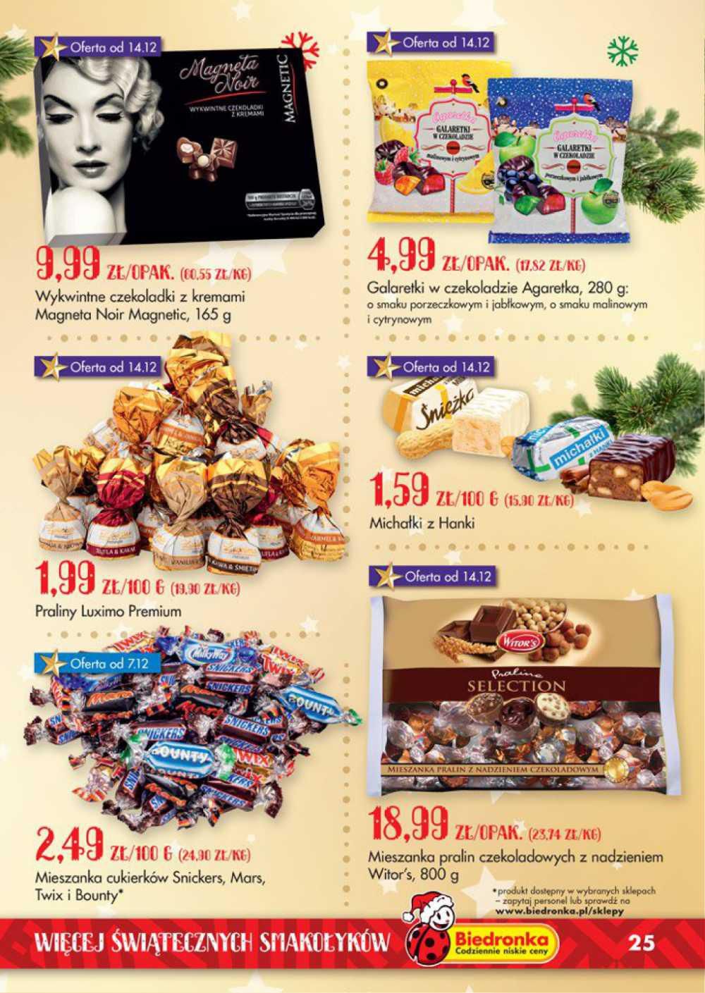 Gazetka promocyjna Biedronka do 27/12/2015 str.25