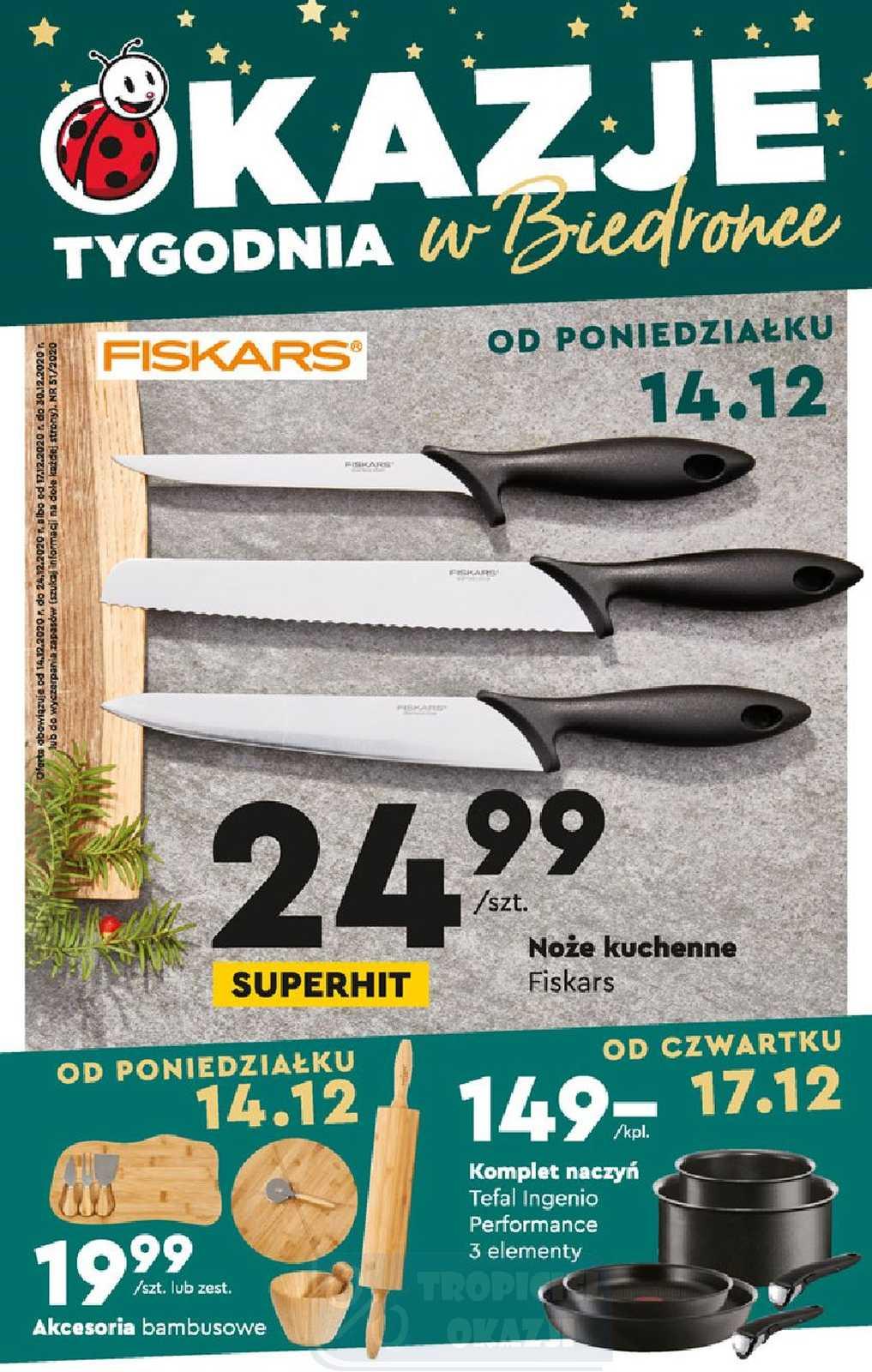 Gazetka promocyjna Biedronka do 24/12/2020 str.0