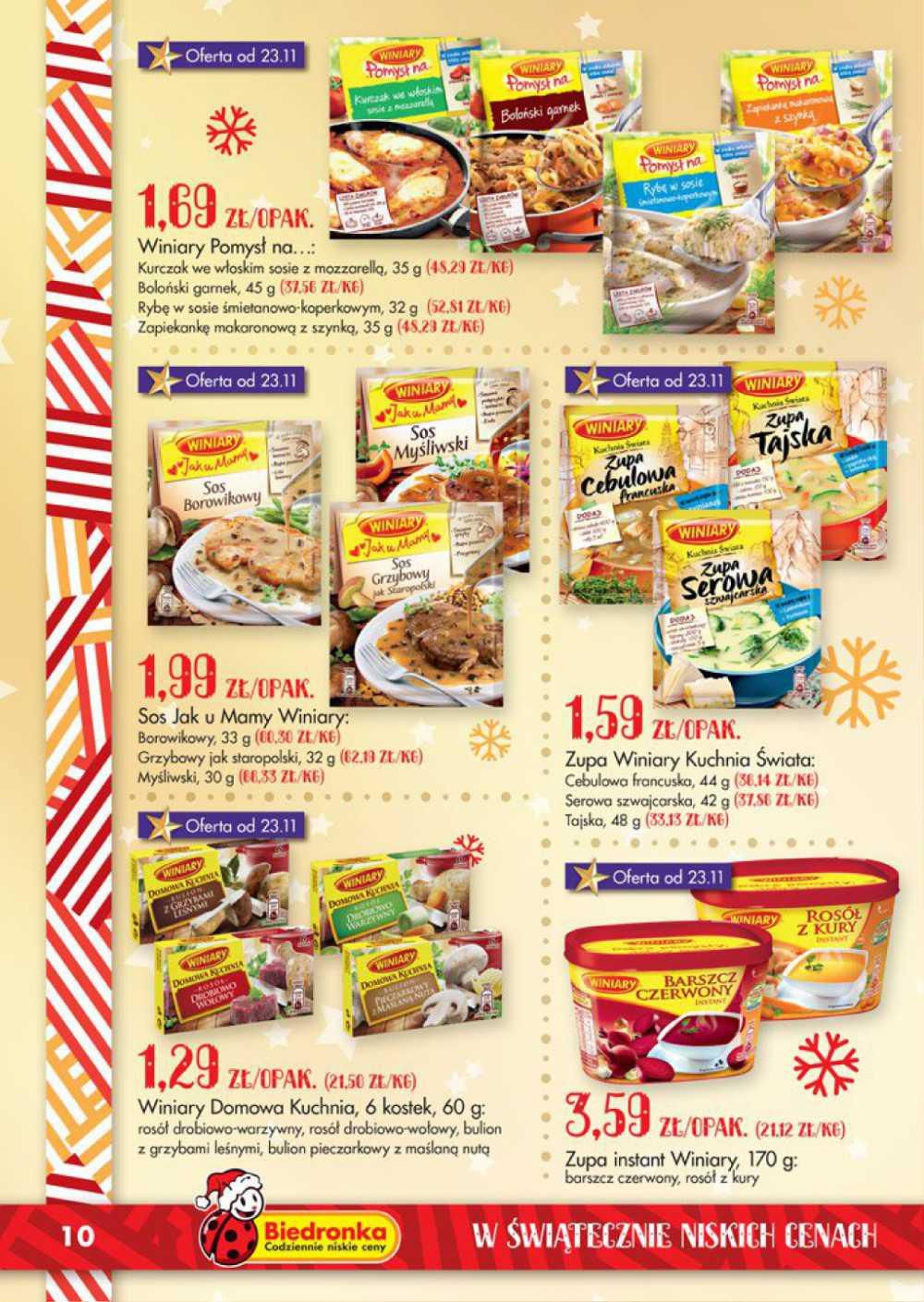 Gazetka promocyjna Biedronka do 06/12/2015 str.10