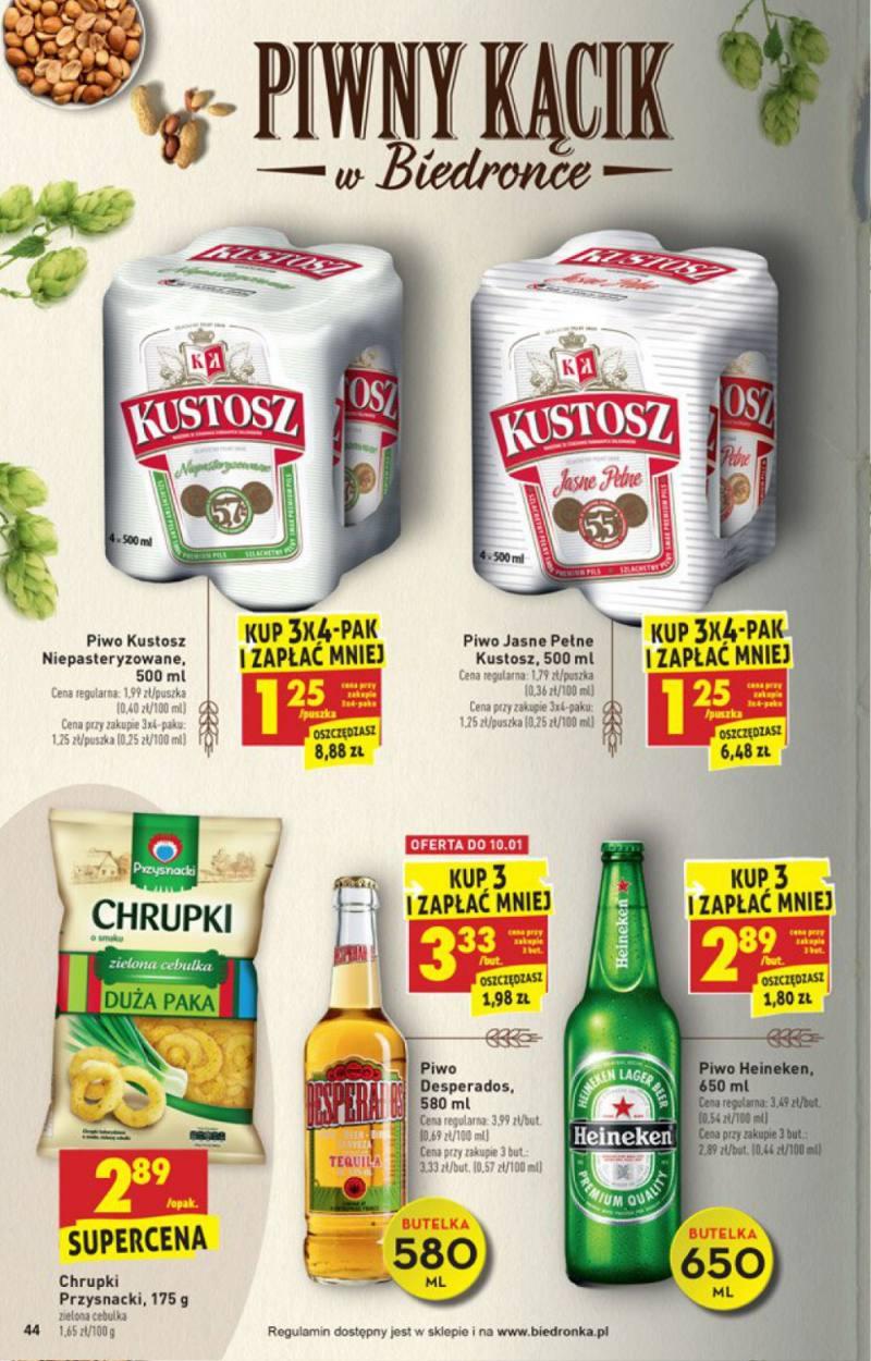 Gazetka promocyjna Biedronka do 14/01/2018 str.44