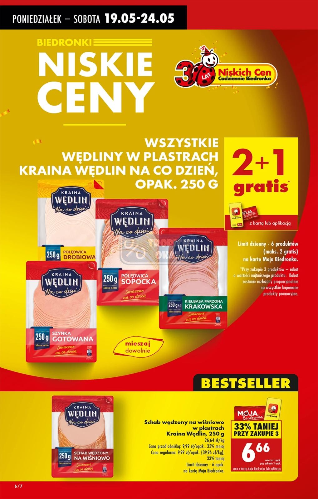 Gazetka promocyjna Biedronka do 24/05/2025 str.6