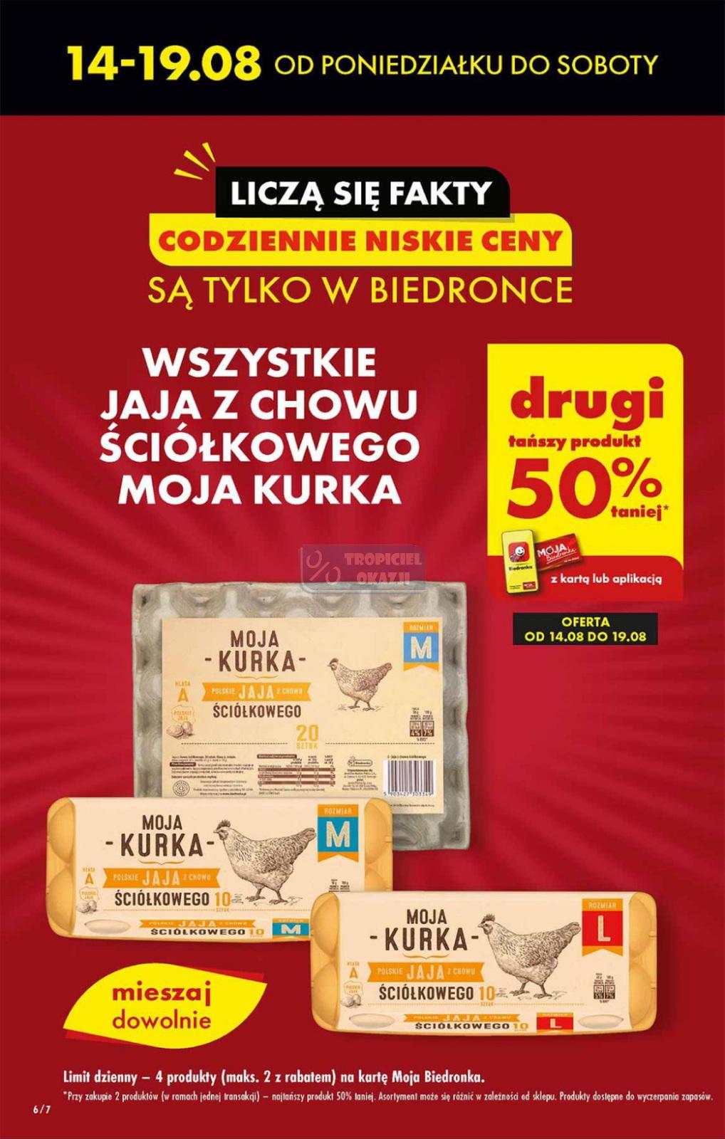 Gazetka promocyjna Biedronka do 19/08/2023 str.6