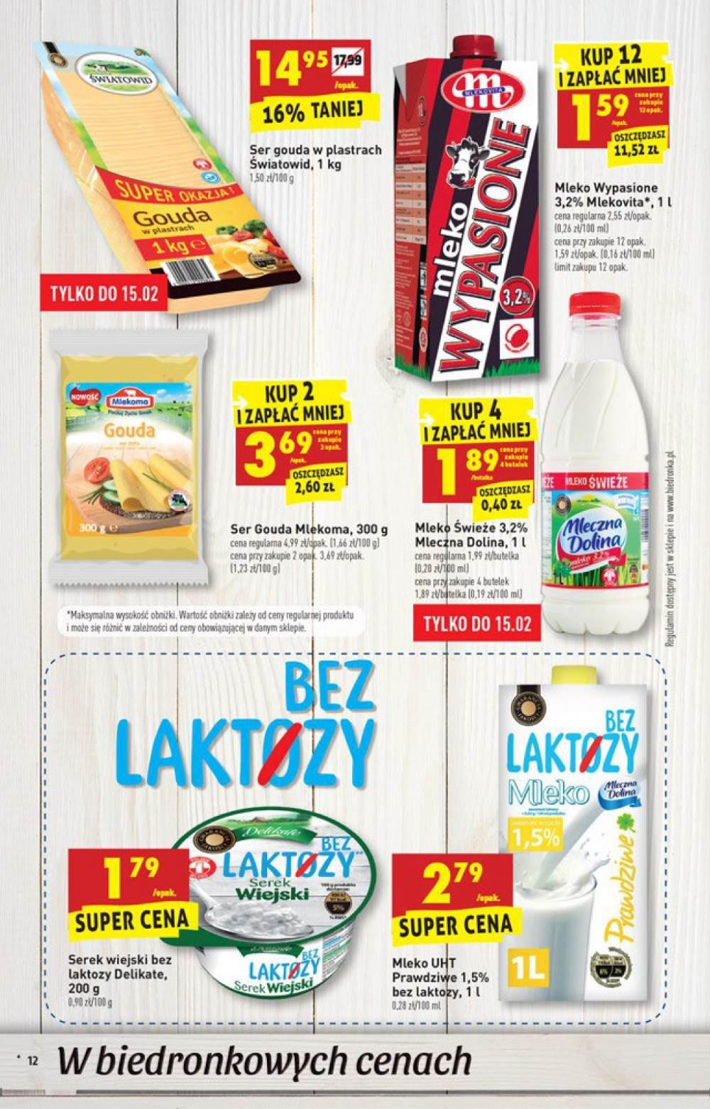 Gazetka promocyjna Biedronka do 19/02/2017 str.12