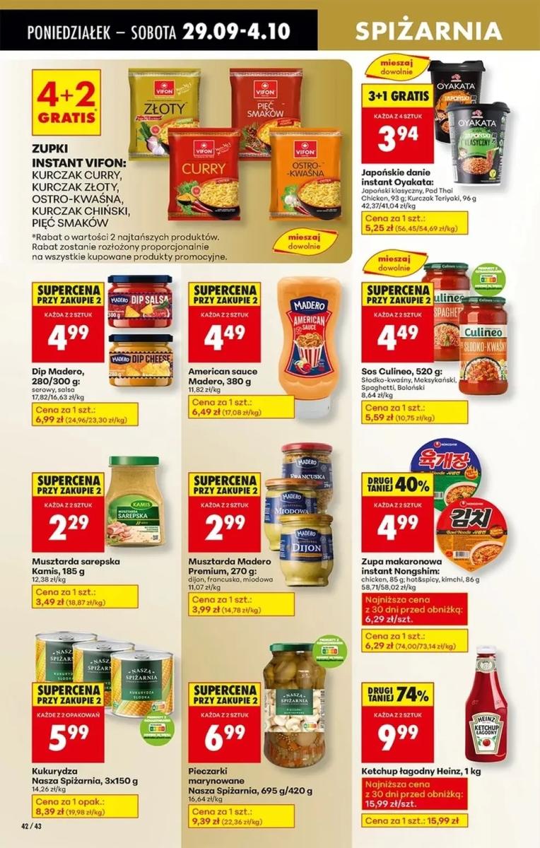 Gazetka promocyjna Biedronka do 04/10/2025 str.42